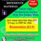 NIOS Economics 214 Solved Assignment-10th-Hindi Medium