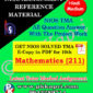 NIOS Mathematics 211 Solved Assignment-10th-Hindi Medium