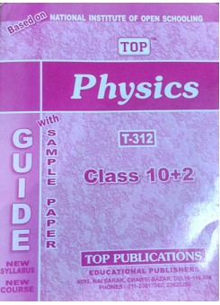 NIOS Physics 312 Guide Books 12th English Medium