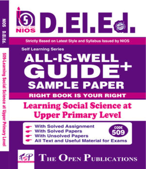 NIOS DELEd 509 Learning Social Science at Upper Primary Level English Medium