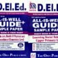 NIOS TEXT 508 + 509 DELEd ENGLISH MEDIUM All-Is-Well GUIDE + Sample Paper