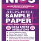 Nios 336 Data Entry Operations 336 English Medium All-Is-Well Sample Paper Plus