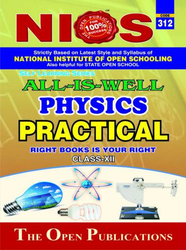 NIOS PHYSICS 312 PRACTICAL MANUAL HELP BOOK IN ENGLISH MEDIUM