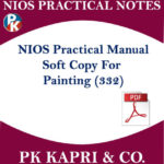 NIOS PAINTING 332 PRACTICAL MANUAL WITH IMPORTANT QUESTIONS AND THEIR ANSWERS IN HINDI MEDIUM IN PDF