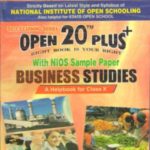 Nios Revision Book Business Study (215) Open 20 Plus Self Learning Series English Medium