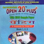 332 Painting (Hindi Medium) Nios Last Time Revision Book Open 20 Plus Self Learning Series 12th Class