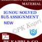 BLIS Solved Assignment