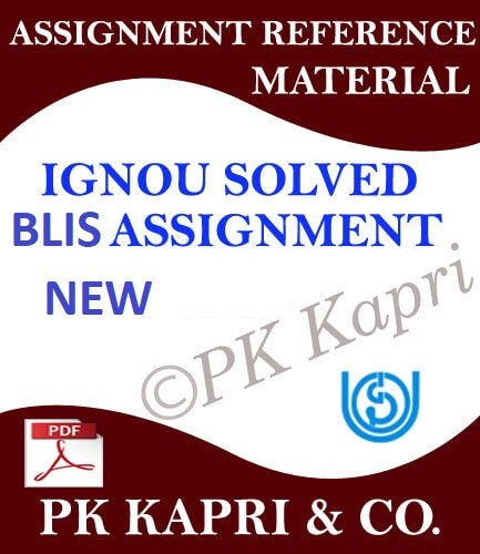 BLIS Solved Assignment
