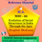 MA IGNOU Solved Assignment |MHI-06: Evolution of Social Structures in India Through the Ages English Medium