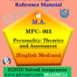 MPC-003 Personality: Theories And Assessment Solved Assignment Ignou in English