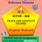 MPSE-006 Peace And Conflict Studies Solved Assignment Ignou In English
