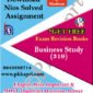 319 Business Studies NIOS TMA Solved Assignment 12th English Medium in Pdf