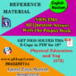 Physical Education and Yoga (373) Nios Solved Assignment (English Medium) Pdf