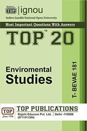 TOP IGNOU T-BEVAE-181 Environment Studies (EVS) - Most important questions with answers