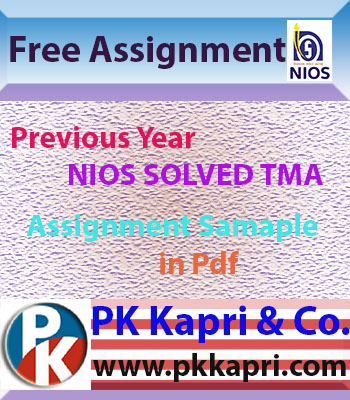 Free Nios Solved Assignment TMA
