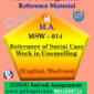 MSW-014 Relevance of Social Case Work in Counselling Ignou Solved Assignment in English