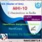 Ignou MHI-10 Urbanisation in India Handwritten Solved Assignment