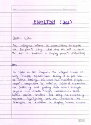 Nios English 302 Solved Handwritten Assignment Scanned Pdf English Medium (NIOS TMA 2026)