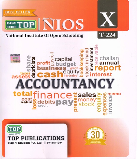 Accountancy 224 EM Nios Guide Books Top