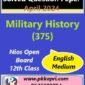 Military History (375) Nios Exam Solved Question Paper April 2024 Class 12