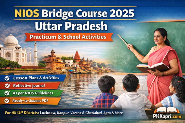 NIOS Bridge Course 2025 Uttar Pradesh Practicum & School Activities