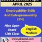 Nios Class 12 Employability Skills And Entrepreneurship (350) Solved Question Paper April 2025 Examination