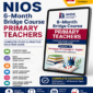 NIOS 6 Month Bridge Course (Course-4) Pedagogy of Language-II - English | Complete Study Guide with Solved Exercises & Model Practice Papers (PDF for In-Service Teachers)