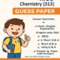 Nios Chemistry 313 Guess Paper with Solved Sample Paper PDF - English Medium