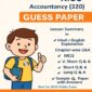 Nios Accountancy 320 Guess Paper with Solved Sample Paper PDF - English Medium